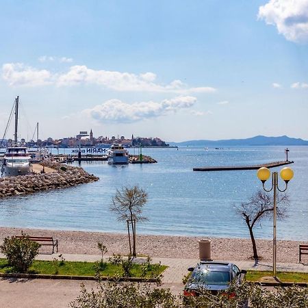 Mare-More Studio W Balcony And Beach Front And View Zadar Exterior foto