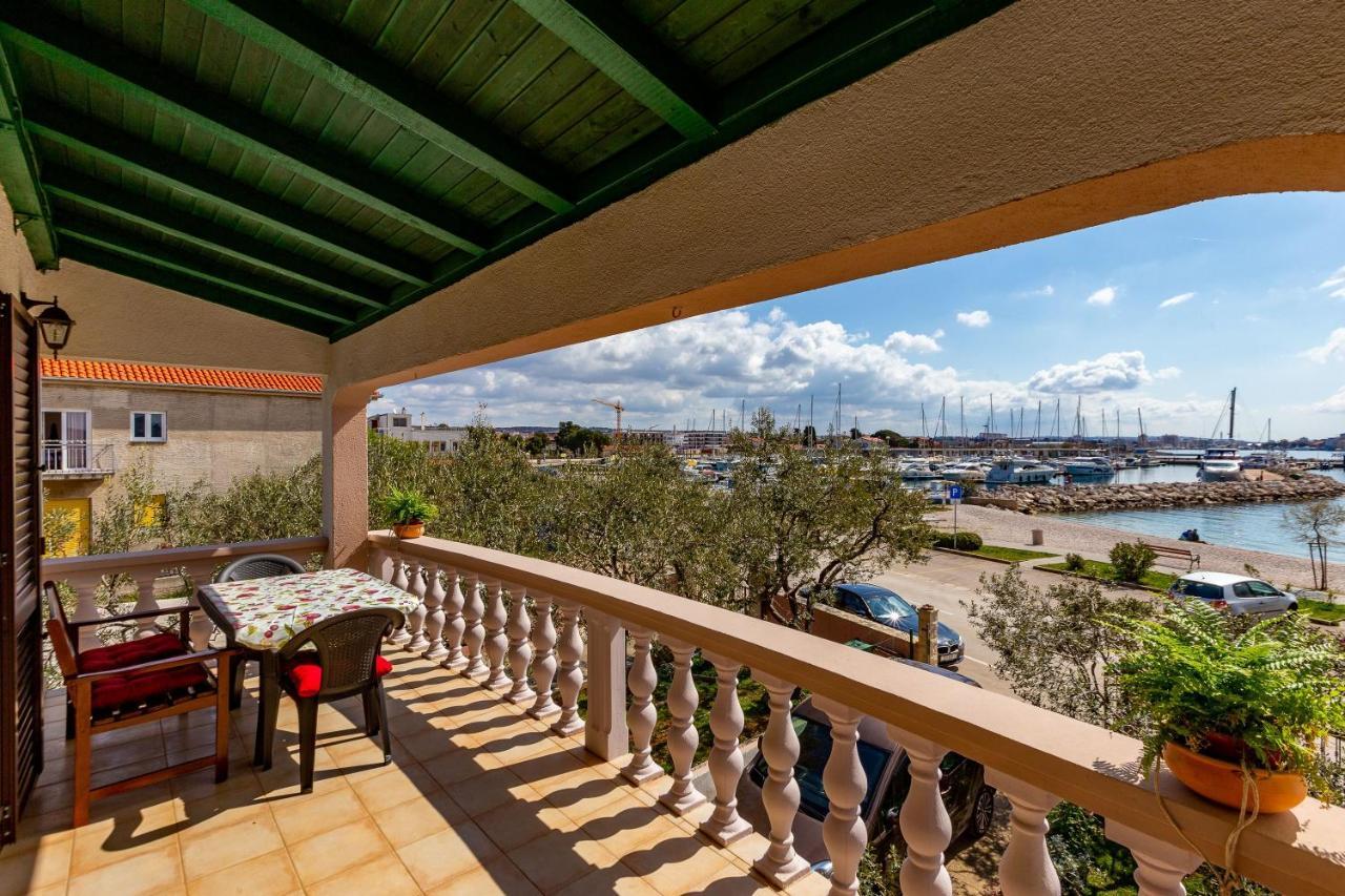Mare-More Studio W Balcony And Beach Front And View Zadar Exterior foto